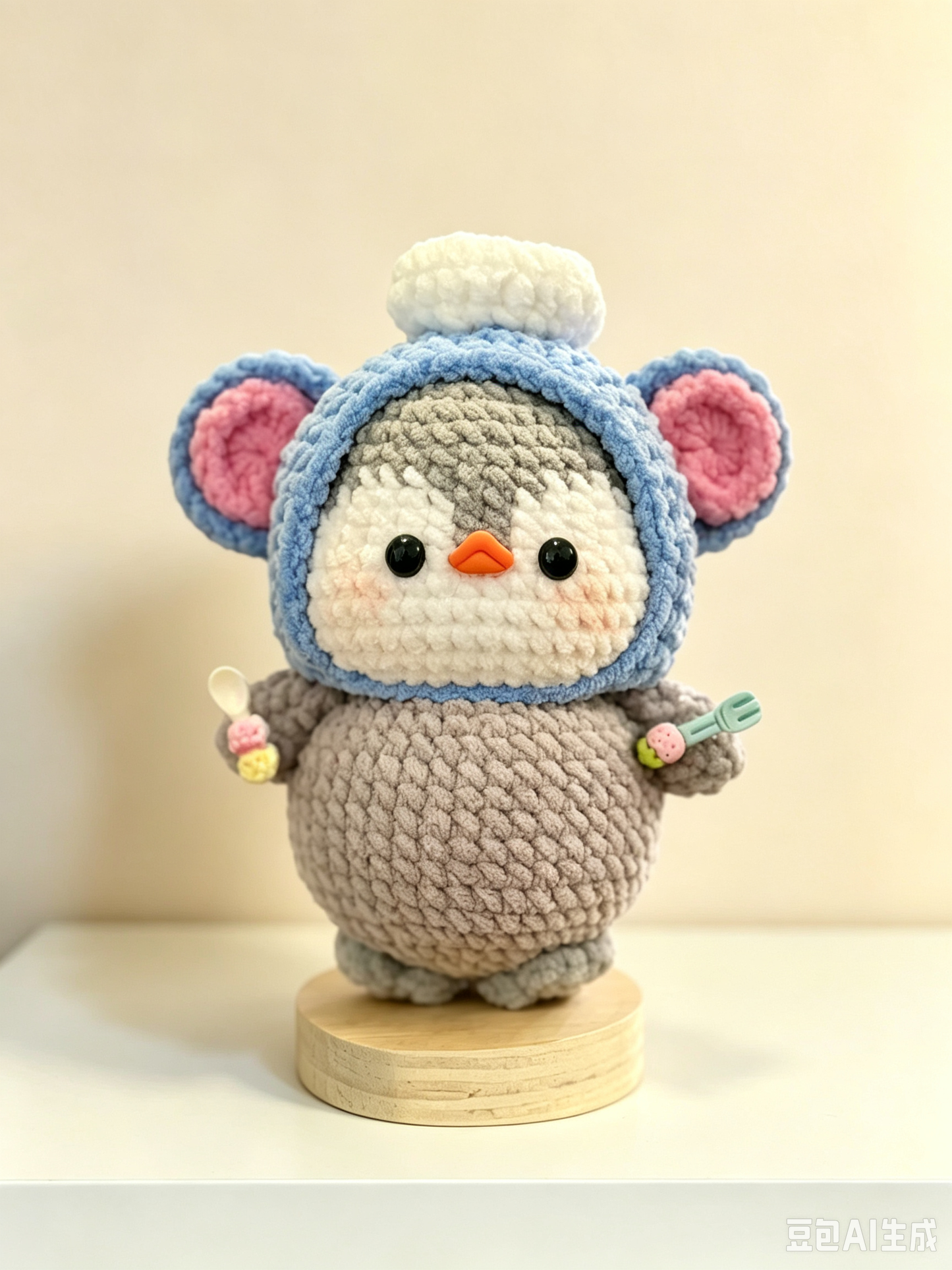 Crochet Doll Tuxedo Sam Penguin