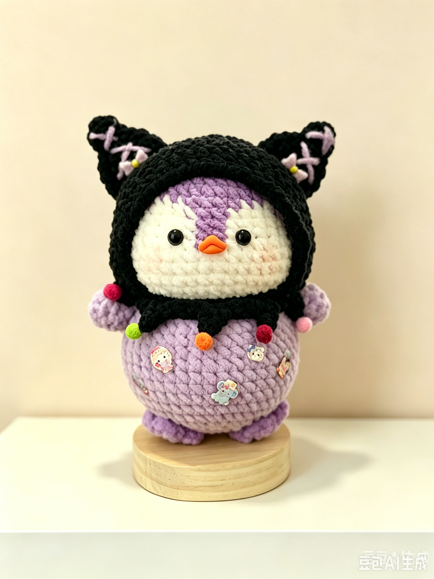 Crochet Doll Kuromi Penguin
