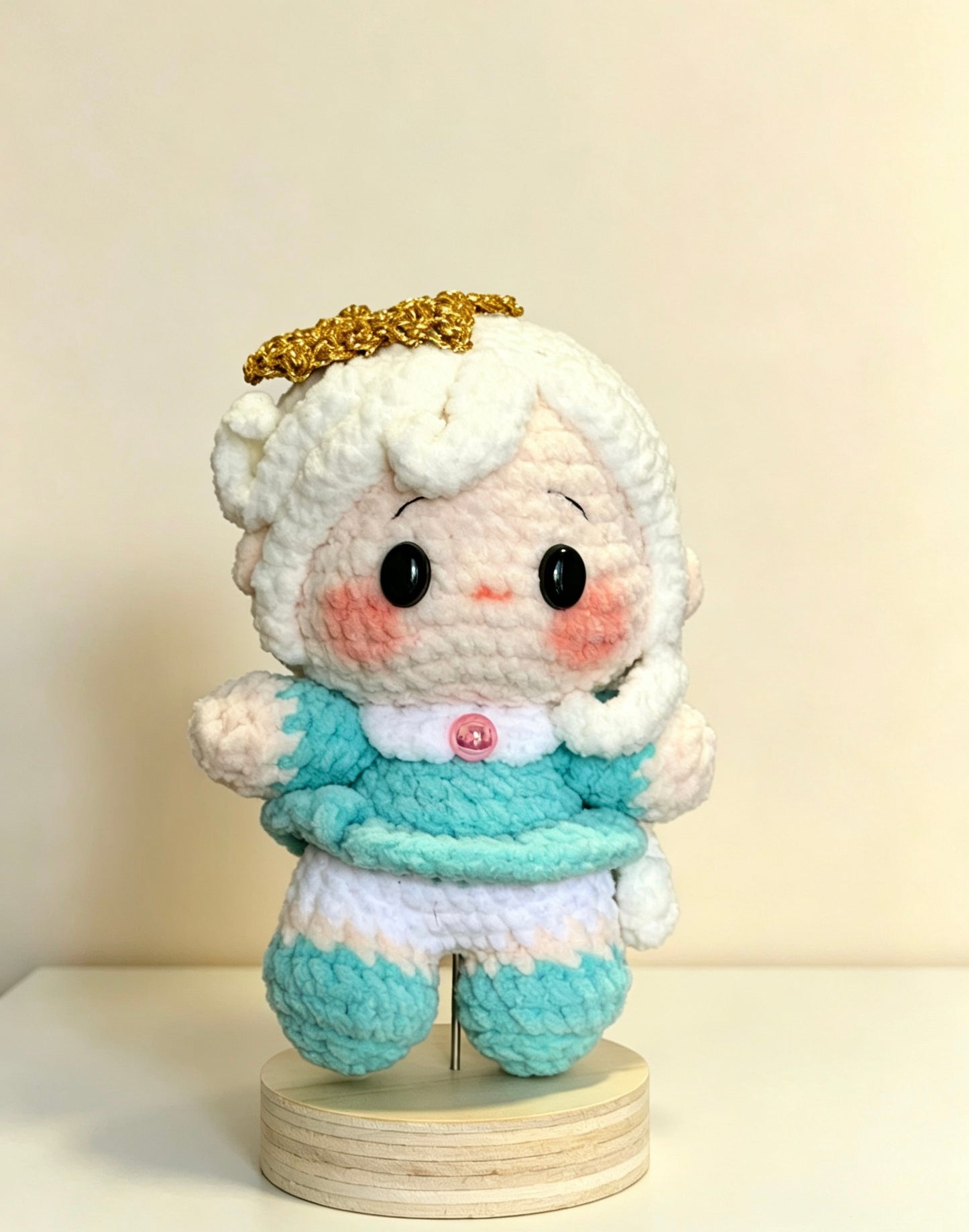 Crochet Doll Princess Elsa