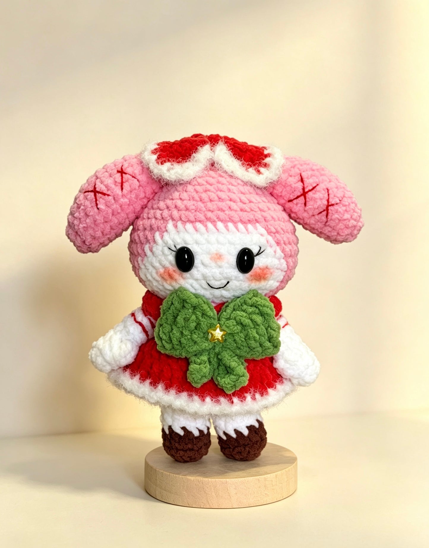 Crochet Doll Christmas My Melody