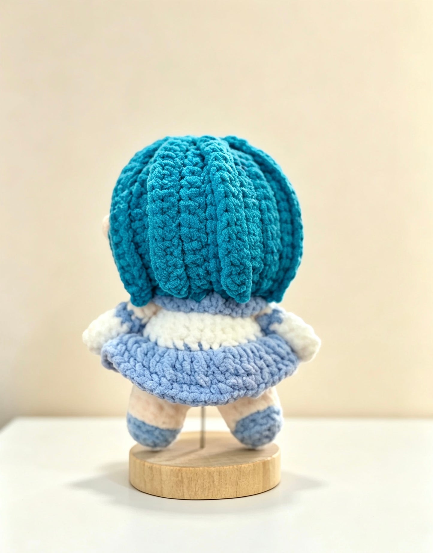 Crochet Doll Sailor Mercury
