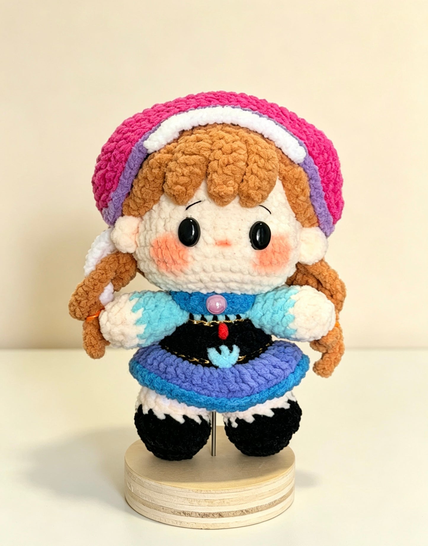 Crochet Doll Princess Anna