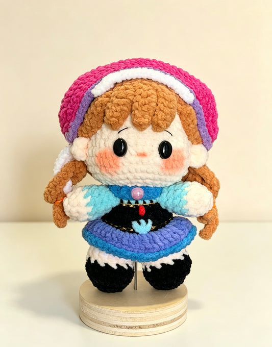 Crochet Doll Princess Anna