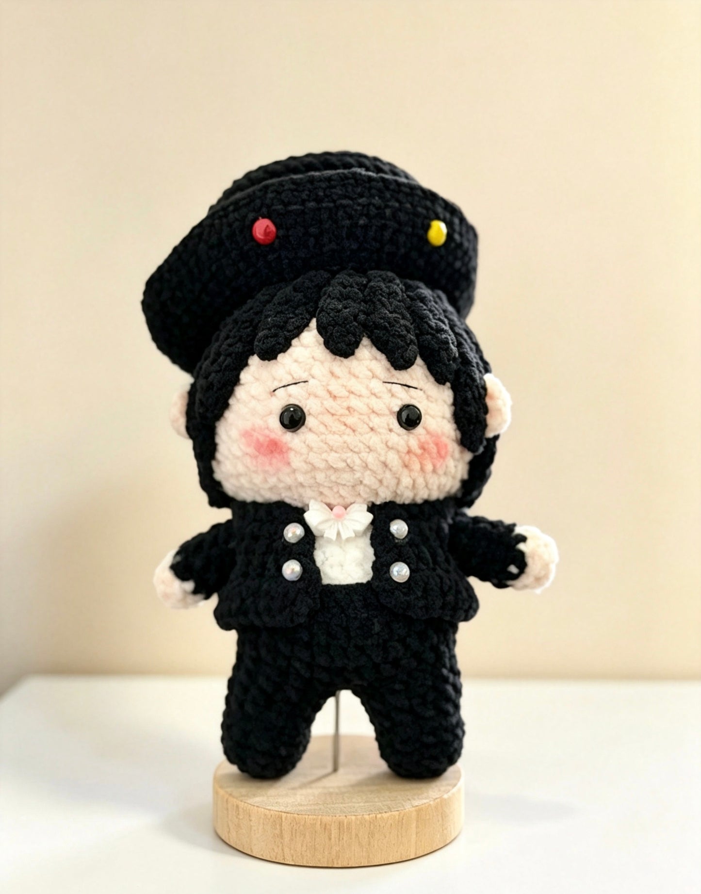 Crochet Doll Tuxedo Mask