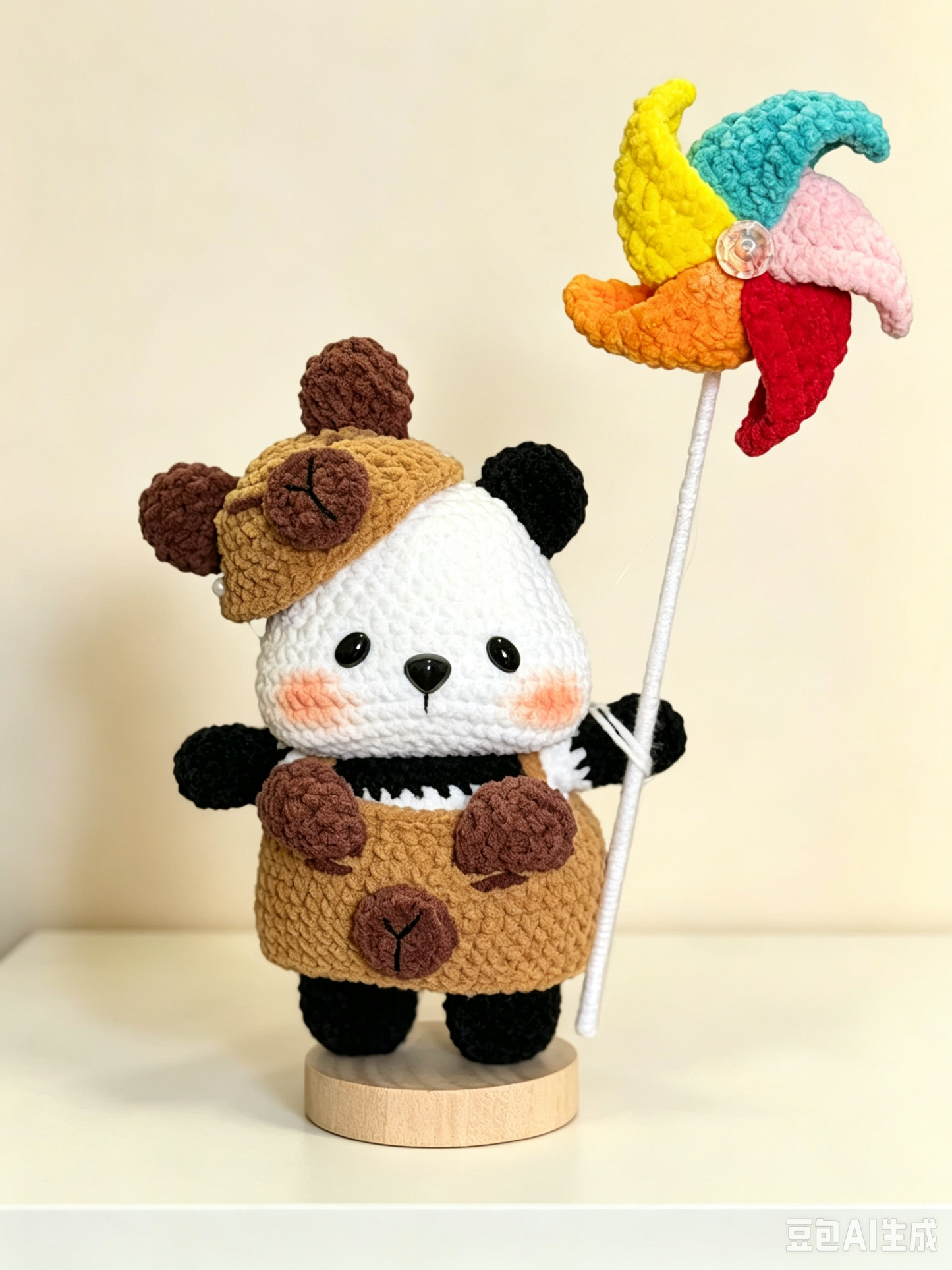 Crochet Doll Capybara Panda