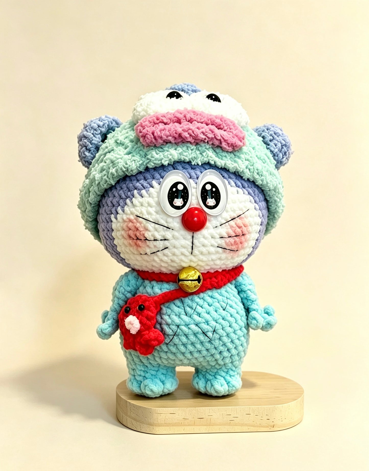 Crochet Doll Hangyodon Doraemon