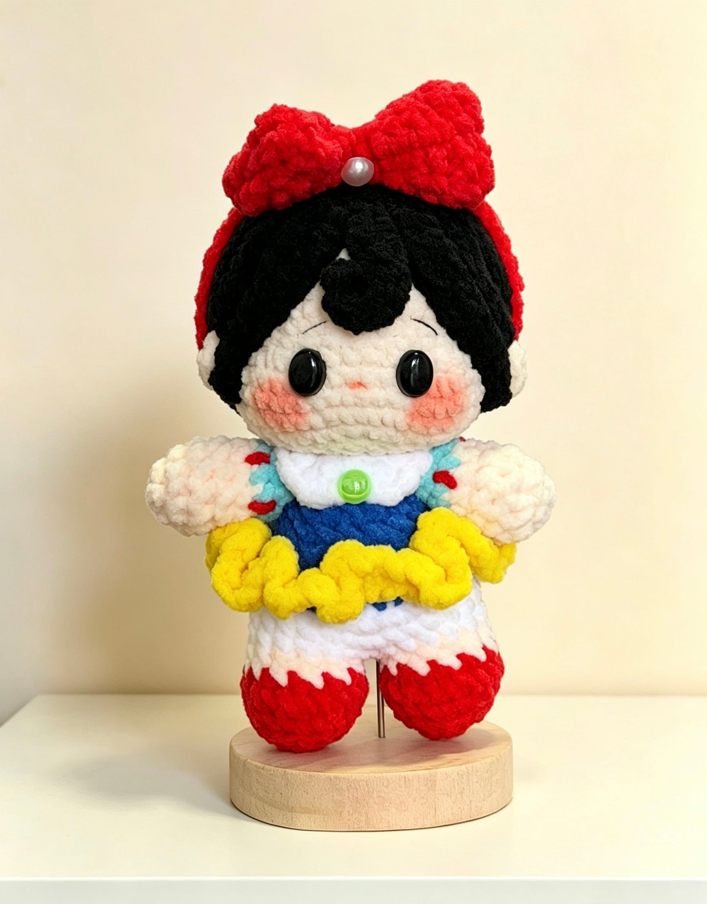 Crochet Doll Princess Snow White