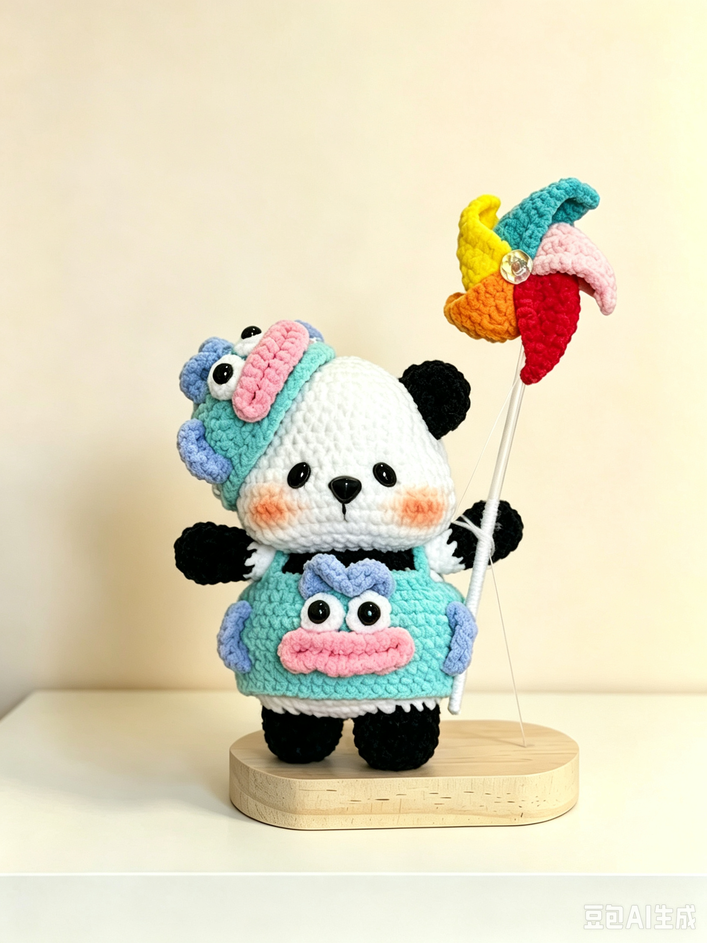 Crochet Doll Hangyodon Panda