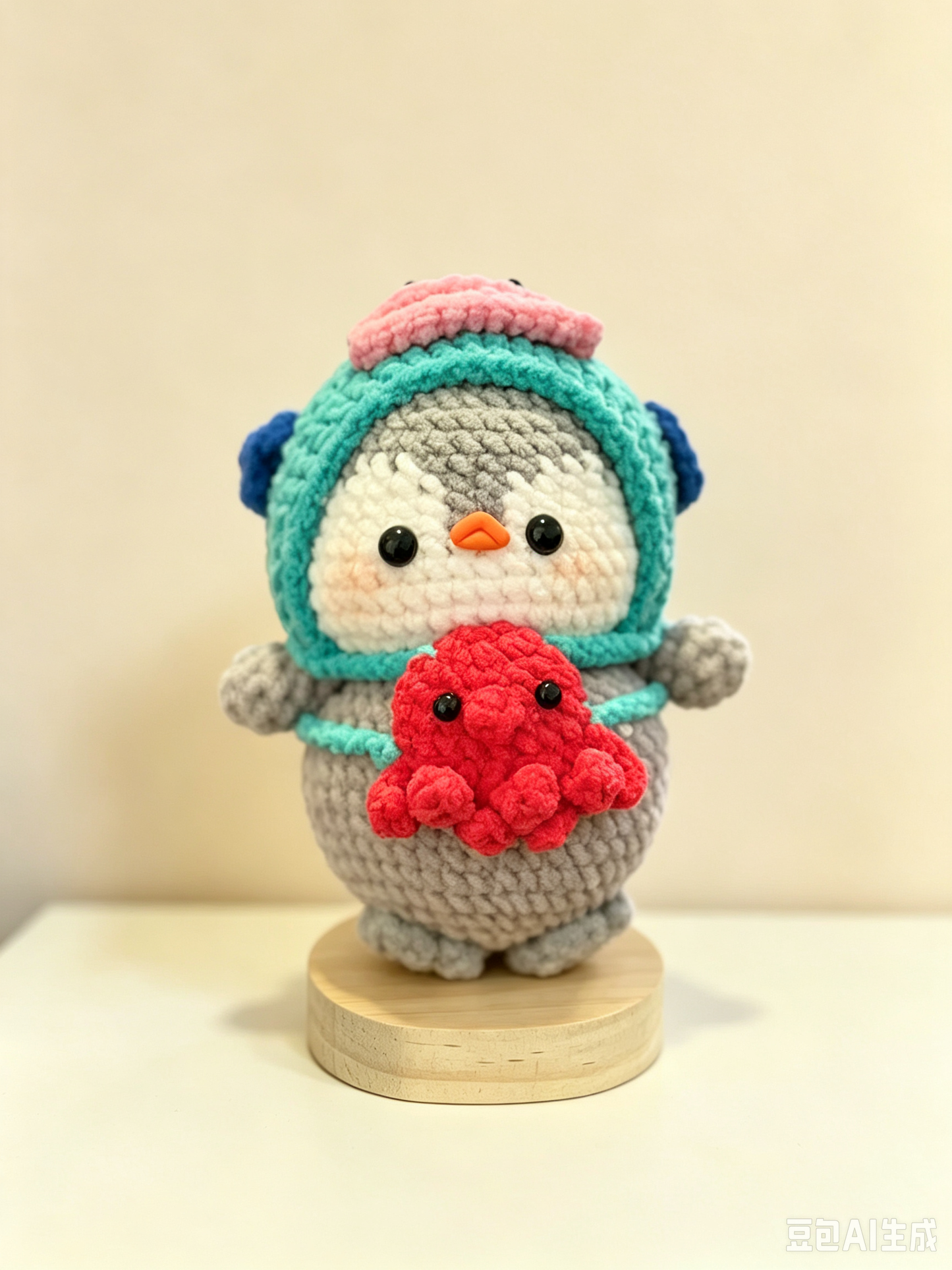 Crochet Doll Hangyodon Penguin