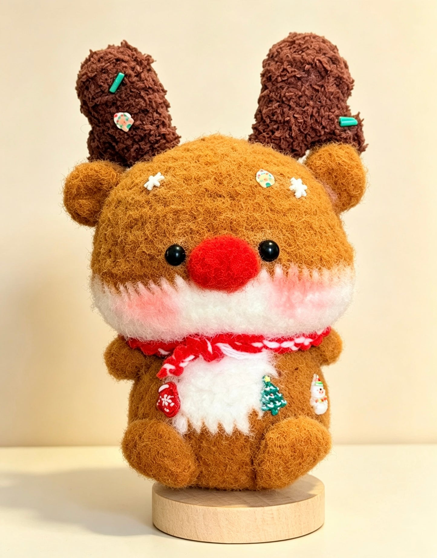 Crochet Doll Christmas Reindeer