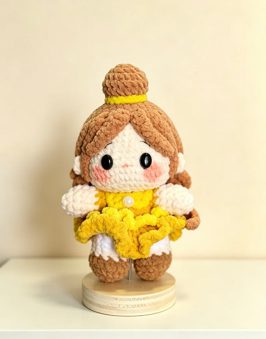 Crochet Doll Princess Belle