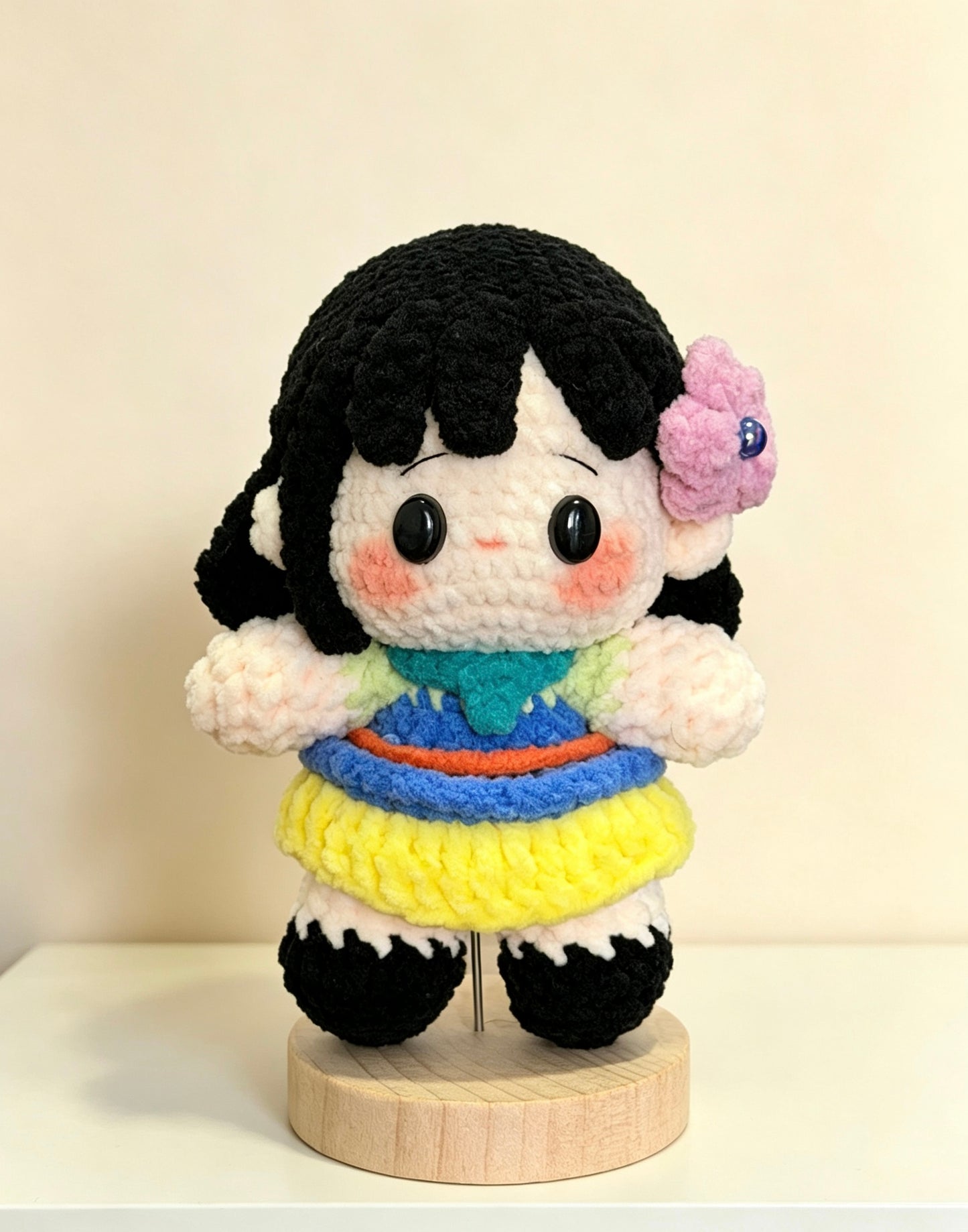 Crochet Doll Princess Mulan