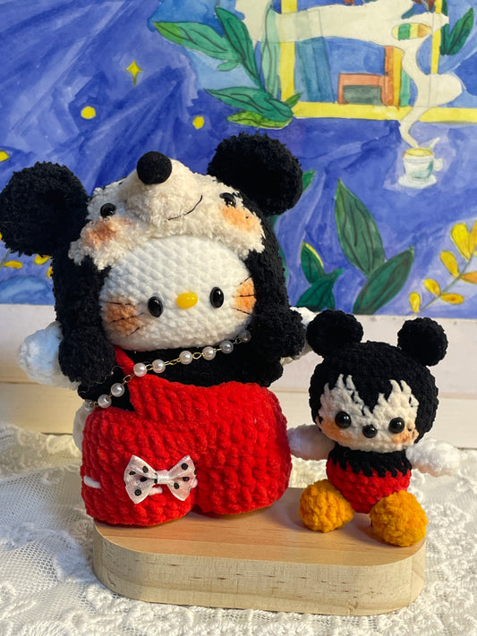 Crochet Doll Mouse Catty (boy)