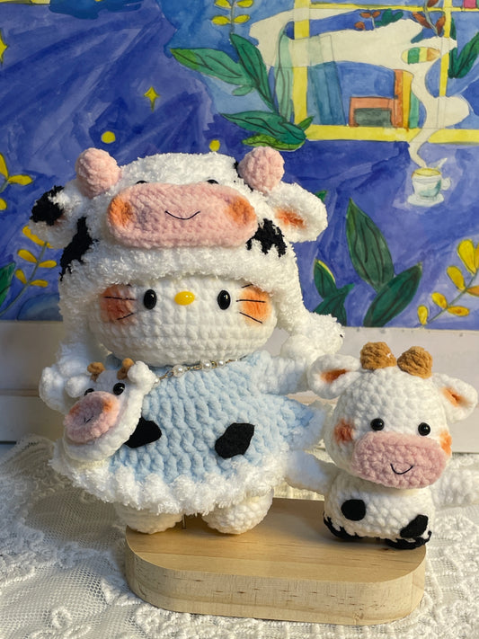 Crochet Doll Cow Catty